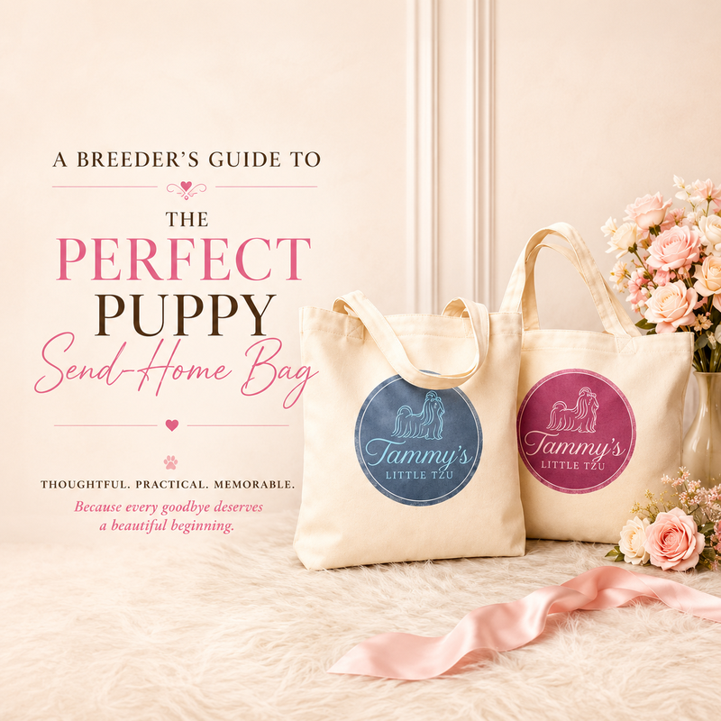 Packed with Love: A Breeder’s Guide to the Perfect Puppy Send-Home Bag