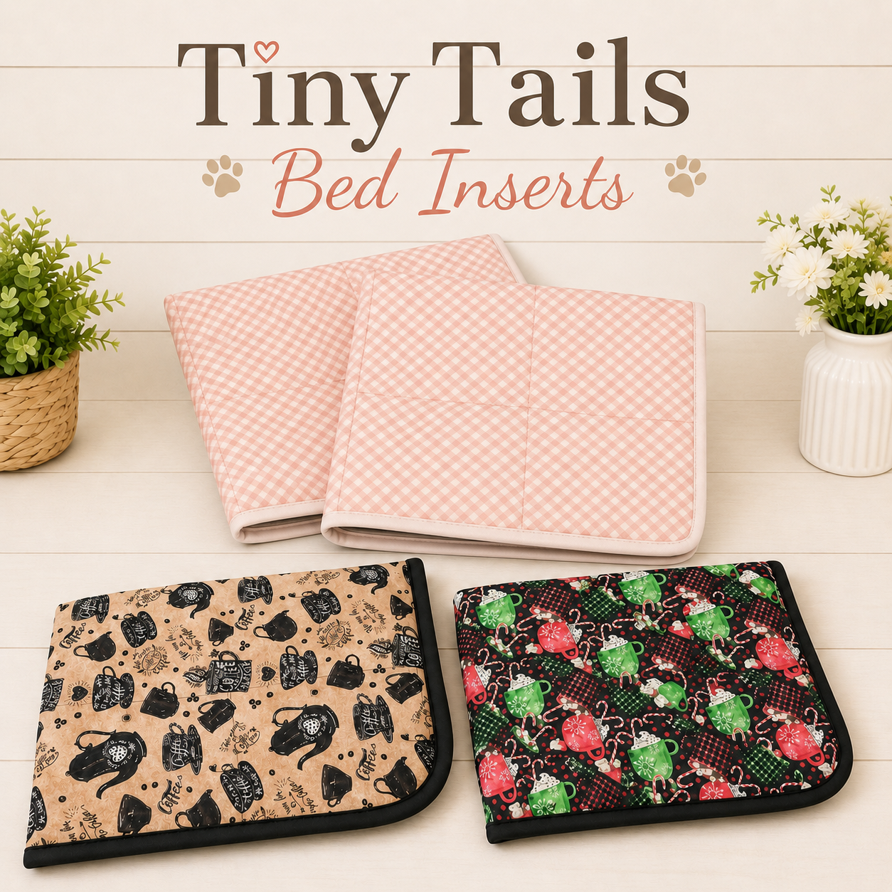 Tiny Tails Whelping bed inserts Set of 3