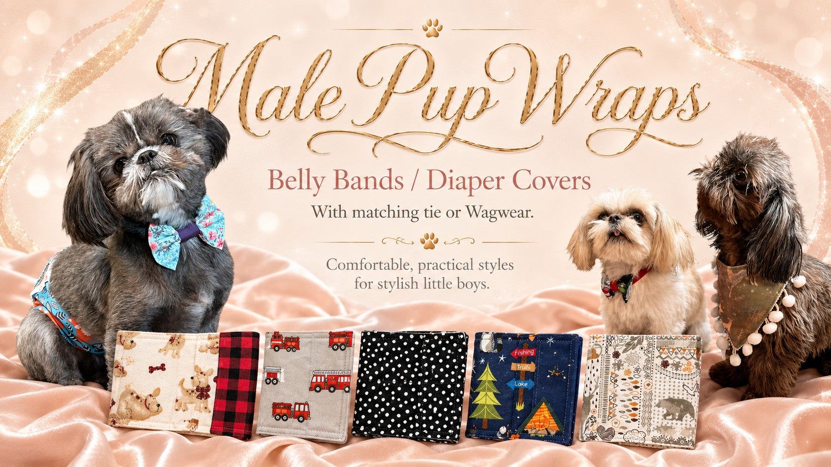 Male Pup Wraps